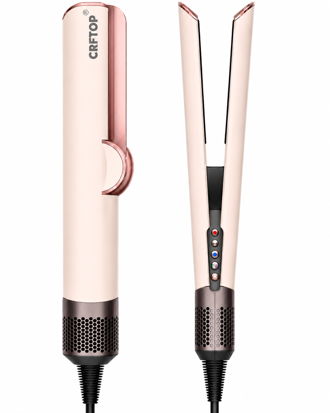 CRFTOP Airform™ Straightener, Wet to Dry Hair Straightener, No Heat Damage, No hot Plates, All Hair Types