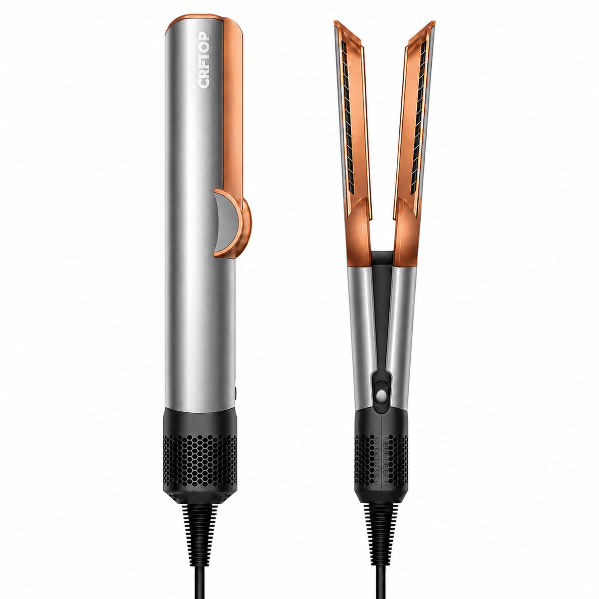 CRFTOP Air Hair Straightener – Hair Dryer and Straightener All in One for Fast, Smooth Styling