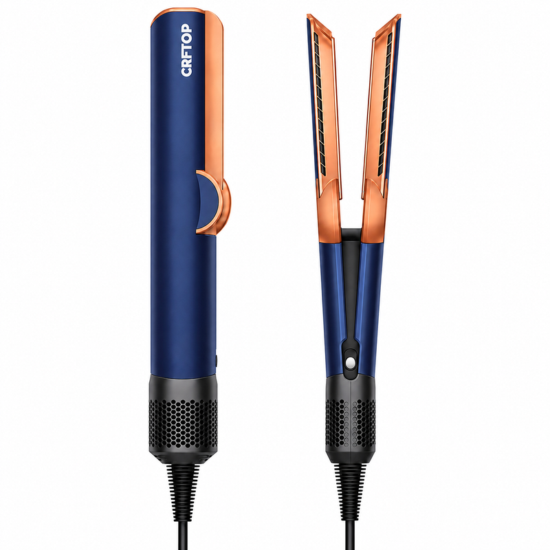 CRFTOP Alisador de cabello con flujo de aire – Secador alisador sin placas calientes para un peinado suave