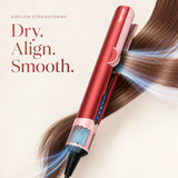 CRFTOP Air Hair Straightener – Airflow Hair Dryer & Straightener for Smooth, Sleek Hair