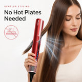 CRFTOP Air Hair Straightener – Airflow Hair Dryer & Straightener for Smooth, Sleek Hair