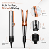 CRFTOP Air Hair Straightener – Hair Dryer and Straightener All in One for Fast, Smooth Styling