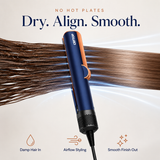 CRFTOP Airflow Hair Straightener – No Hot Plates Hair Dryer Straightener for Smooth Styling