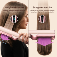 CRFTOP Airform™ Straightener, Wet to Dry Hair Straightener, No Heat Damage, No hot Plates, All Hair Types
