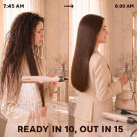 CRFTOP Airform™ Straightener, Wet to Dry Hair Straightener, No Heat Damage, No hot Plates, All Hair Types